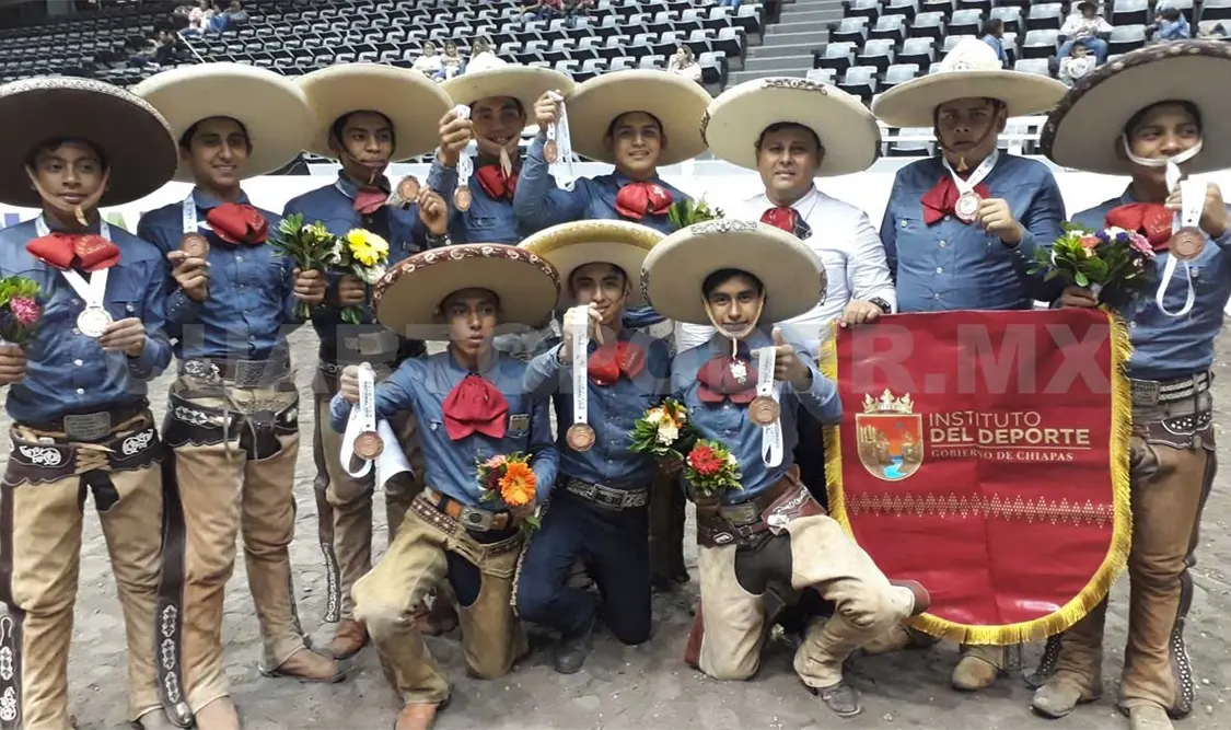 Bronce para escaramuzas y charros en OyNJ