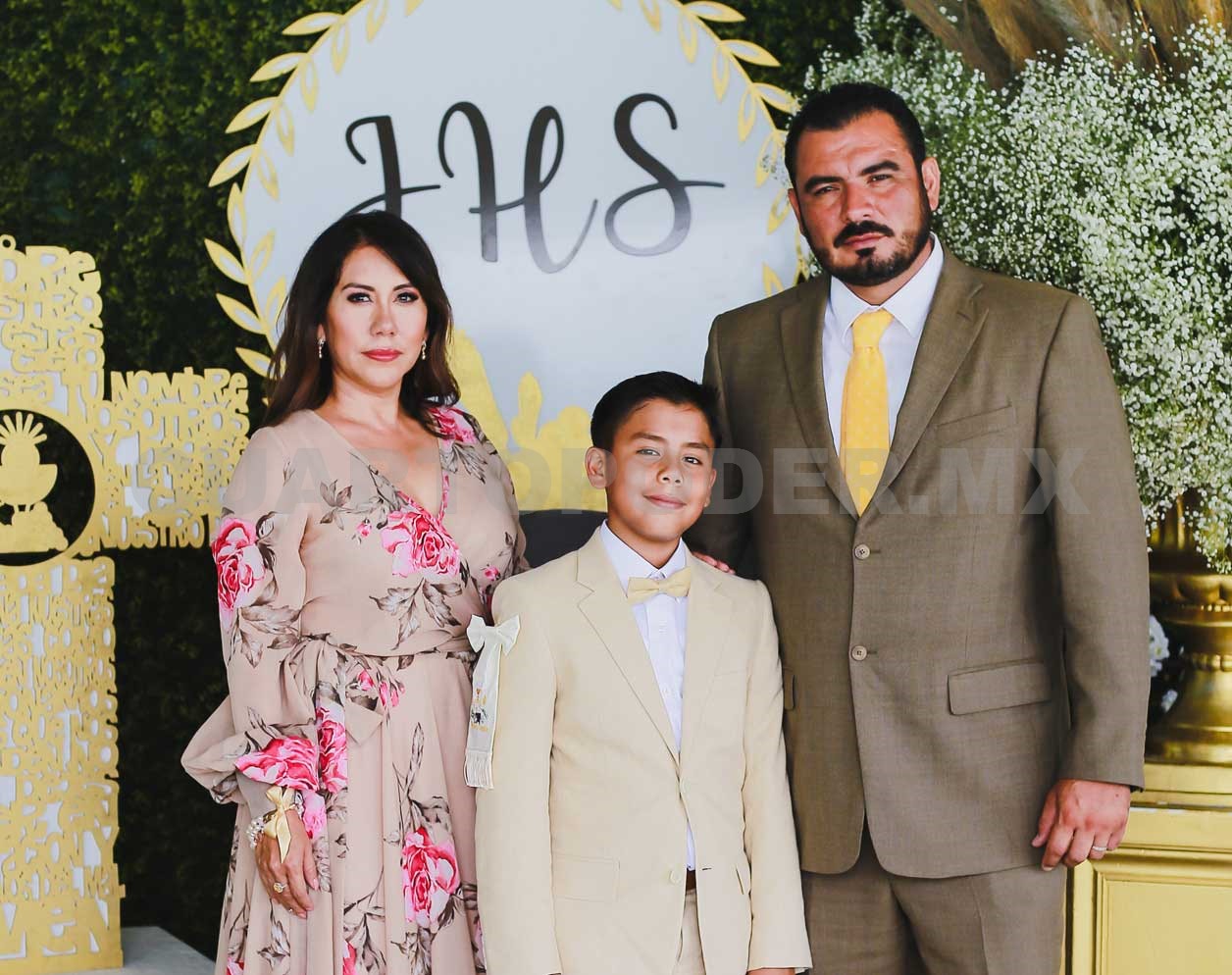 Leonardo recibió sacramento