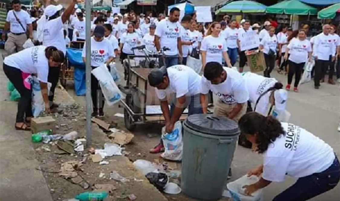 Realizan acciones intensivas de limpieza