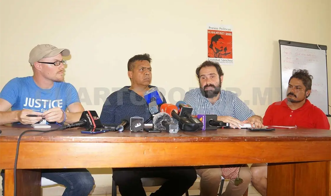 Liberan a defensores de migrantes