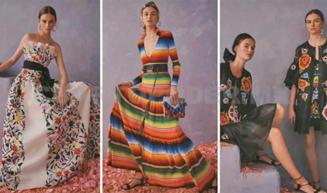 Protestan por plagio de Carolina Herrera