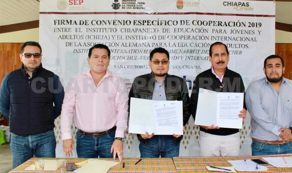 Refuerzan estrategias Chiapas y Alemania