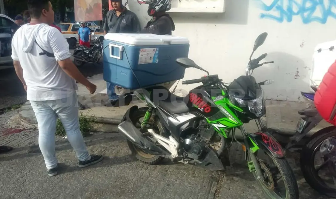 Opone resistencia y evita que roben su motocicleta