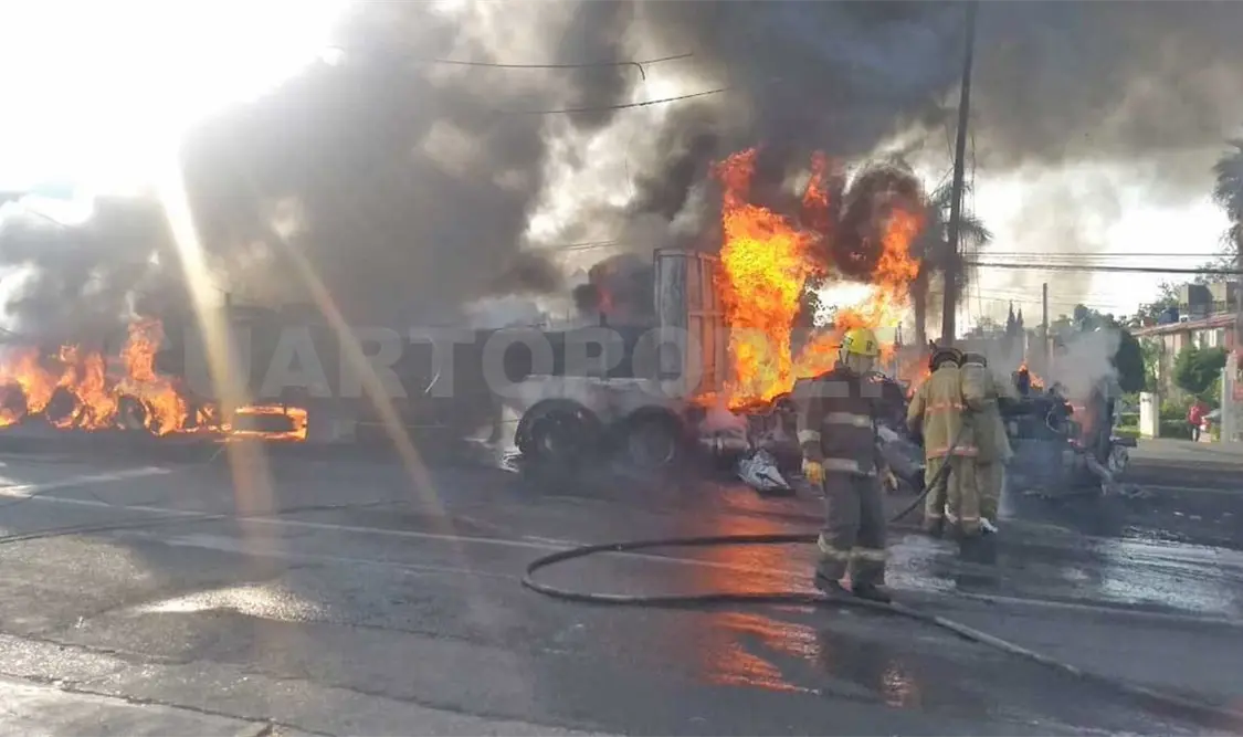 Van nueve muertos por tráiler sin frenos