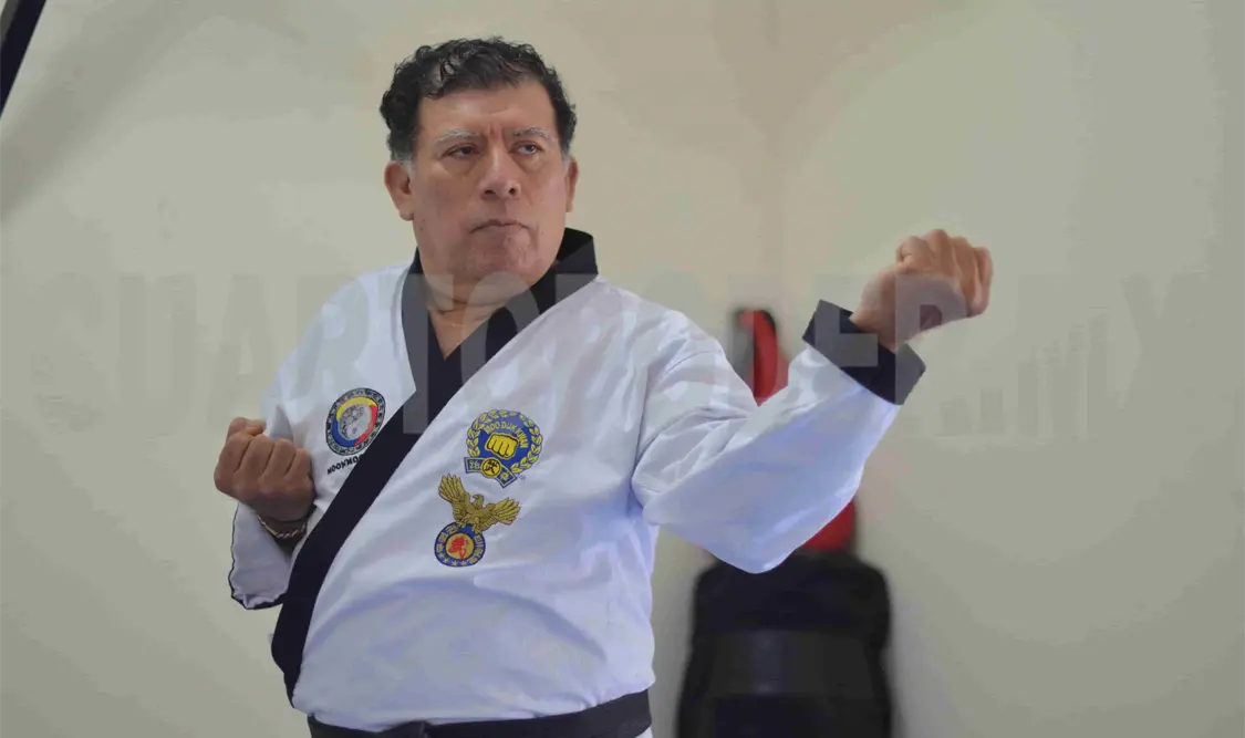 El experimentado taekwondoín ha hecho de esta disciplina un estilo de vida. Antonio Zúñiga/CP