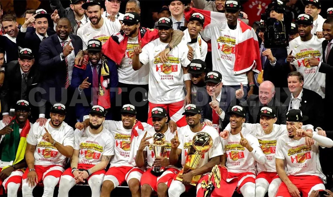 Los Raptors son los nuevos reyes del Baloncesto
