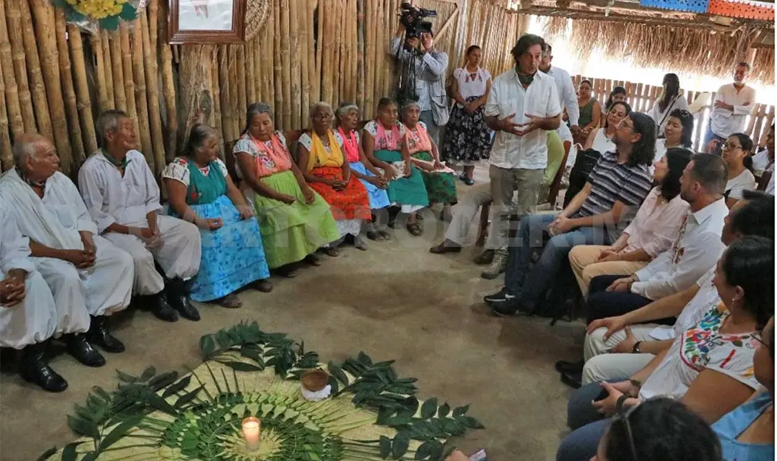 Unesco México agradeció al Centro de las Artes Indígenas y a todo el equipo que hace posible la administración y funcionamiento de la institución. Cortesía