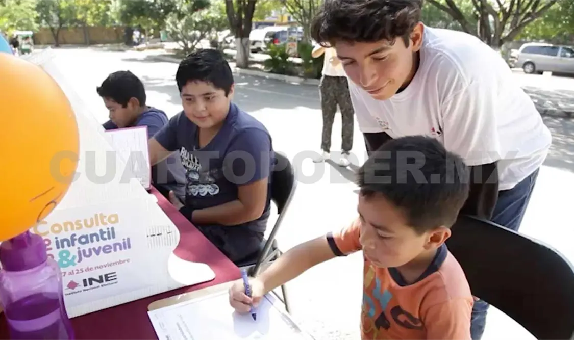 En la Consulta Infantil y Juvenil 2018 participaron 5.6 millones de niñas, niños y adolescentes de entre 6 y 17 años. CP