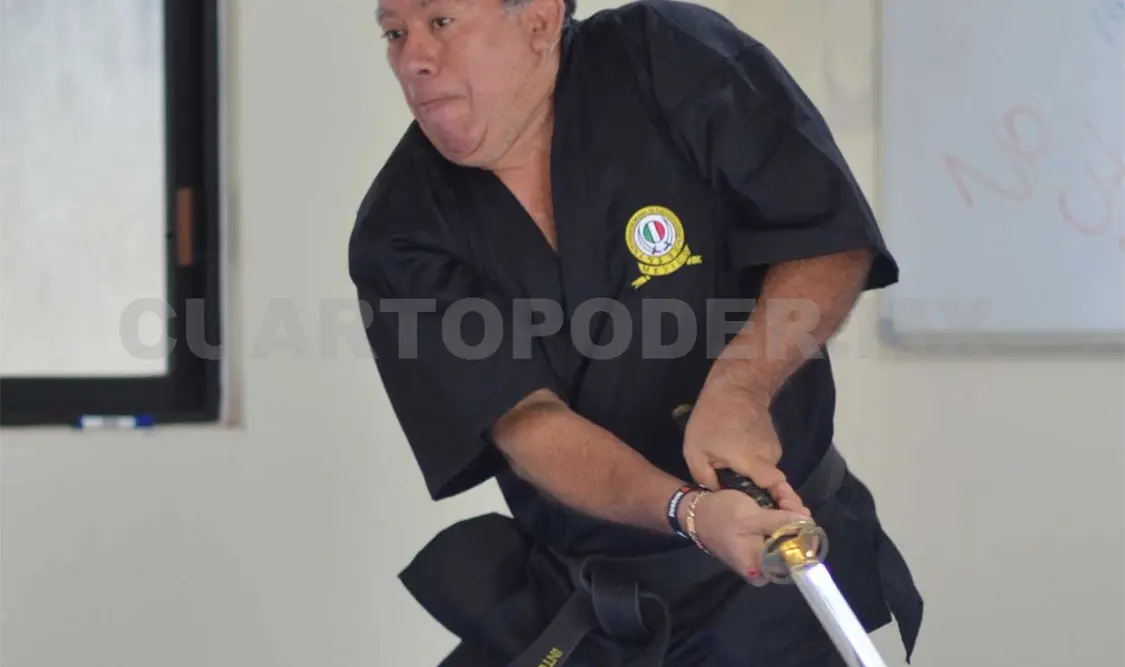 Además del Tae Kwon Do, José Luis Gutiérrez practica Haedon Kumdo, en donde tiene el grado de cinta negra primer Dan. Antonio Zúñiga/CP
