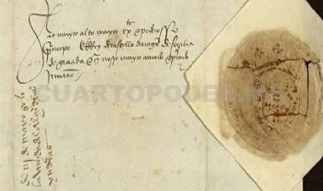 El documento fue hallado durante su trabajo de tratamiento técnico y digitalización del Archivo de los Condes de Villagonzalo. Cortesía