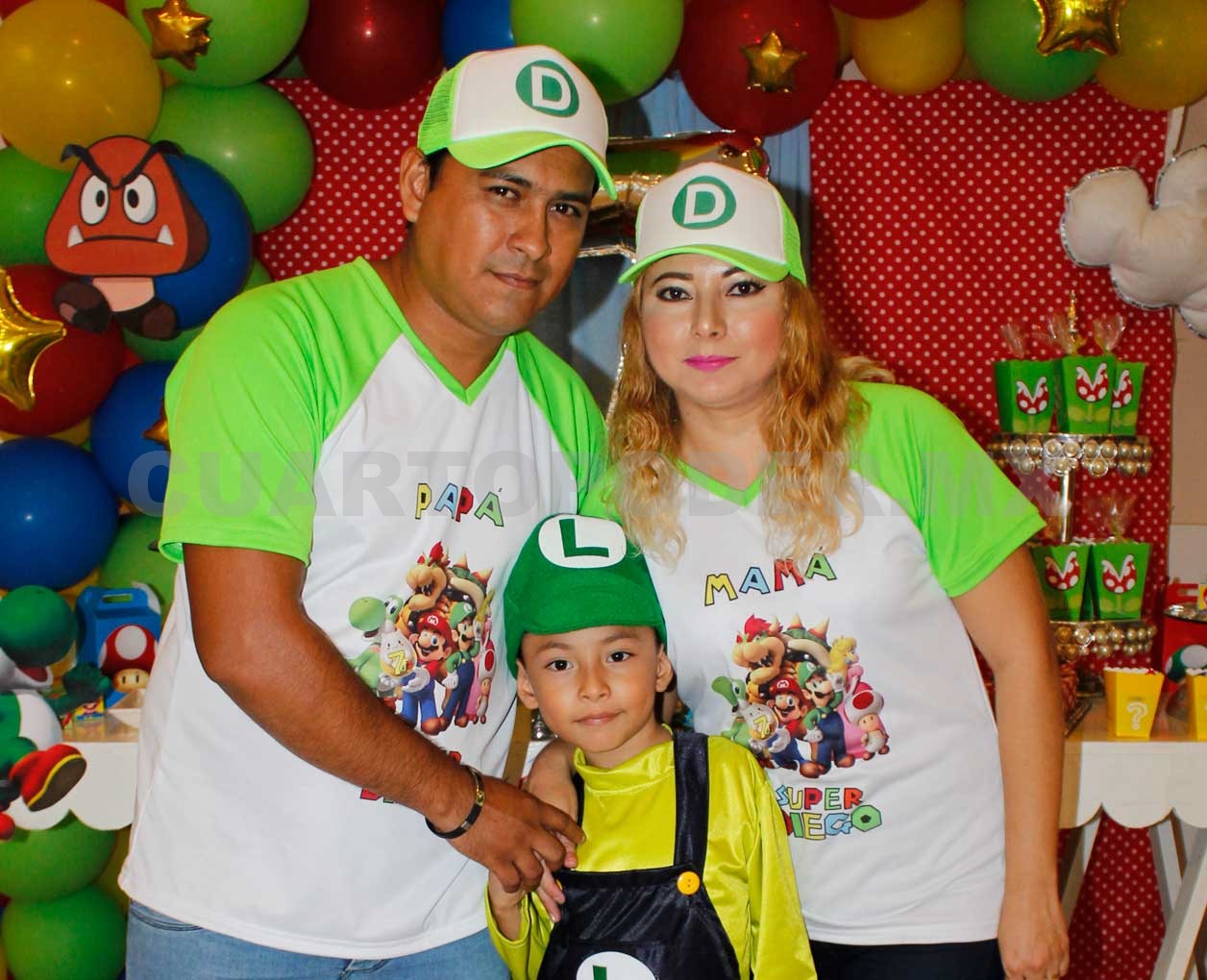 Diego cumplió siete añitos