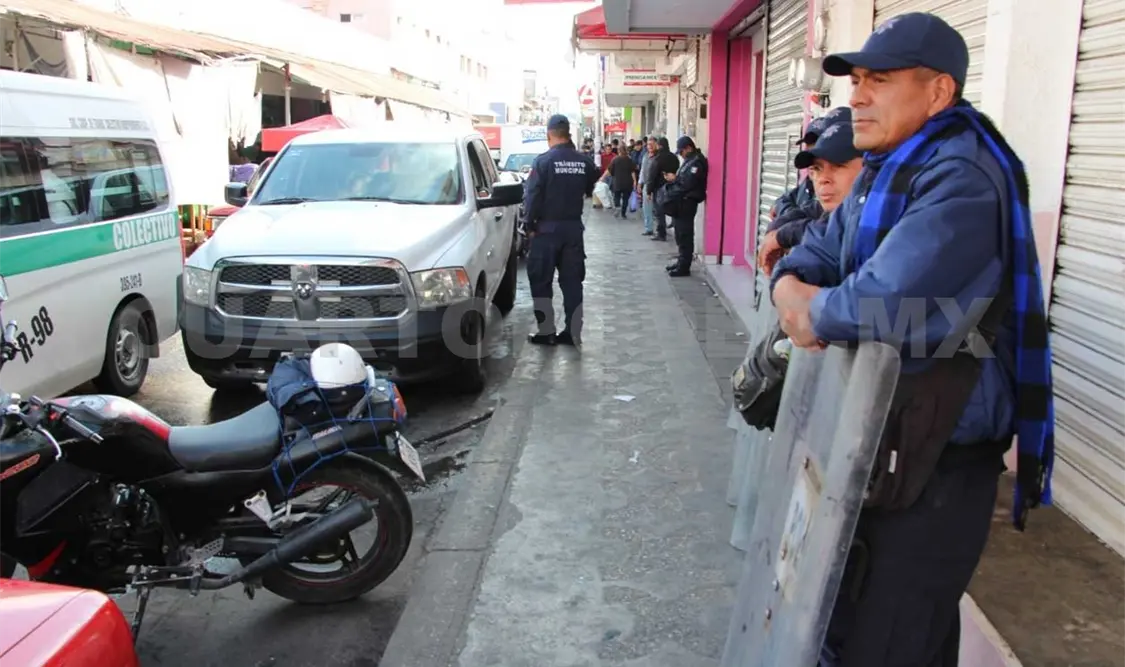 Refuerzan operativo preventivo contra el ambulantaje