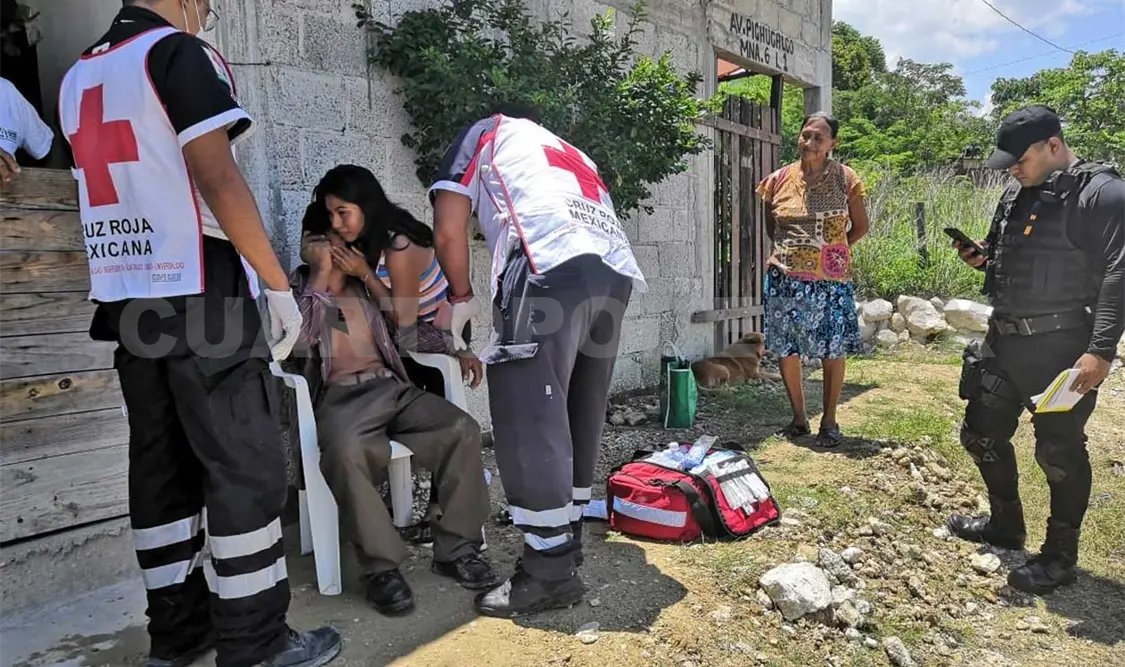 Mujer noqueó al marido y lo sacó a tirar a la calle
