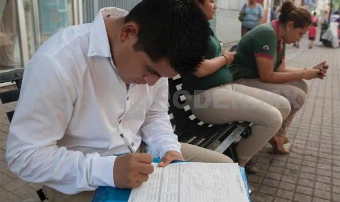 Reportan caída en empleos