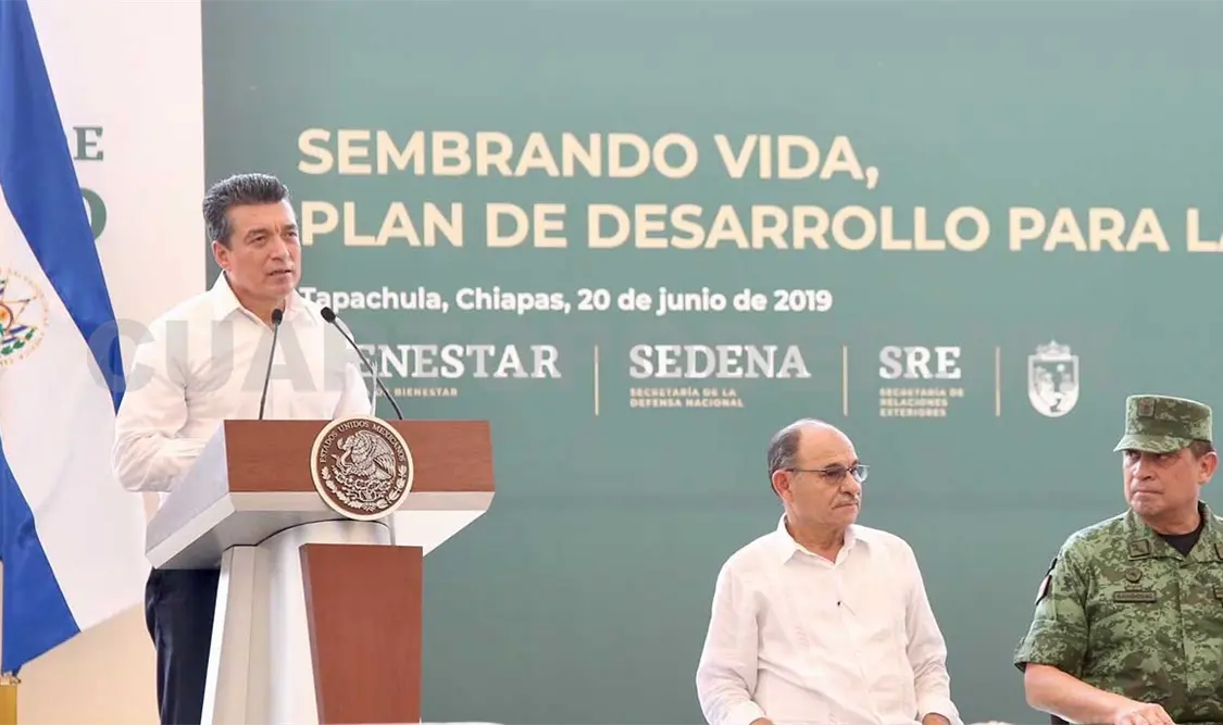 Rutilio Escandón destaca visión de López Obrador para atender la migración