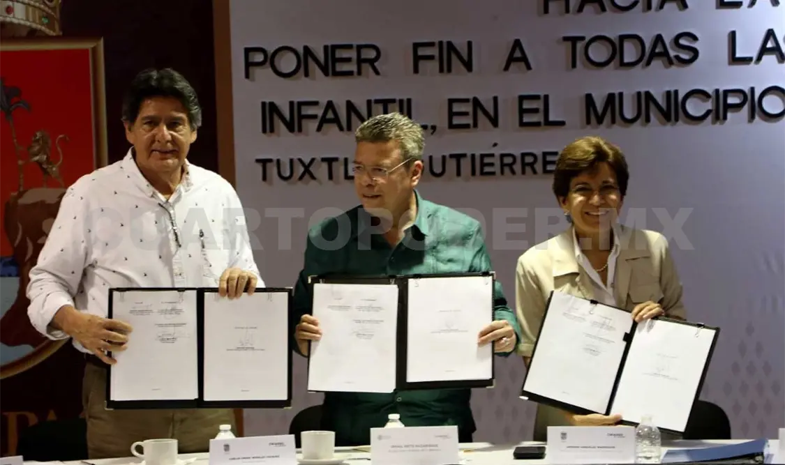 Tuxtla trabajará en erradicar trabajo infantil
