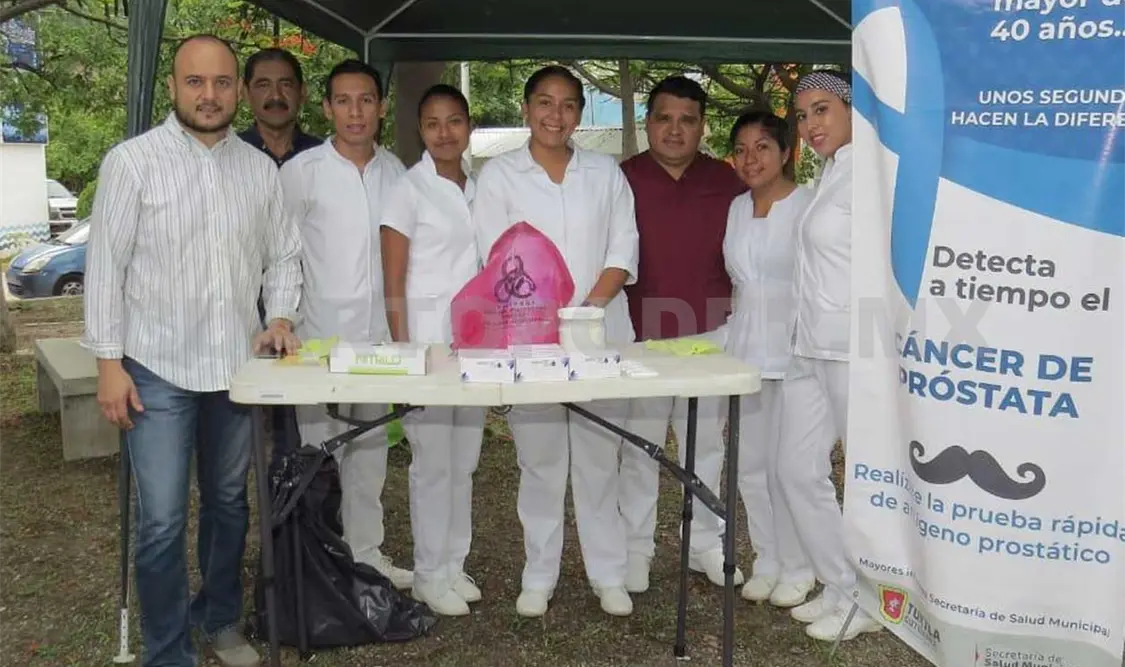 Se brindaron 100 pruebas de antígeno prostático para la detección oportuna de cáncer de próstata en varones. CP