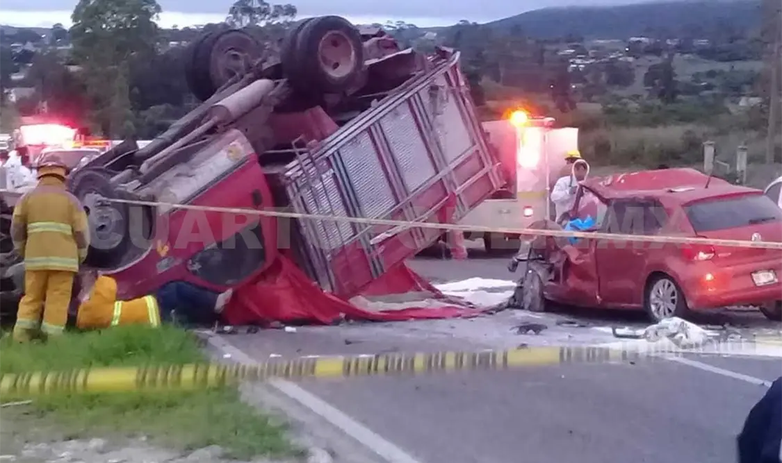 En el accidente se reportó a una persona fallecida la cual conducía un vehículo marca Volkswagen tipo Polo. Juan Orel / CP