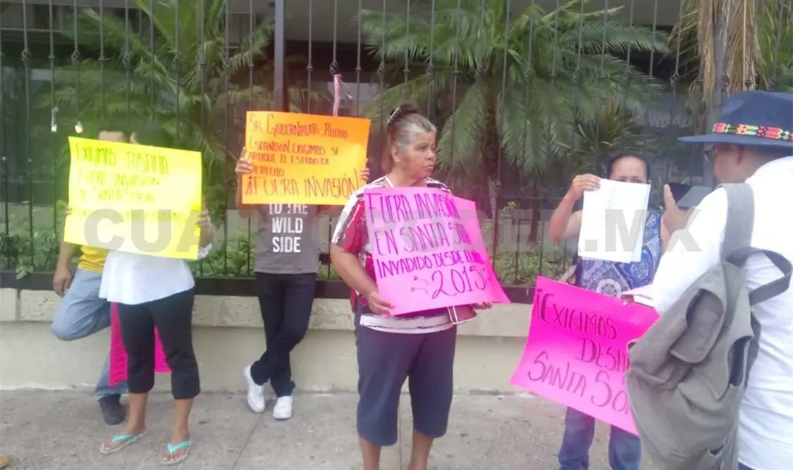 Continúa exigencia para desalojar predios