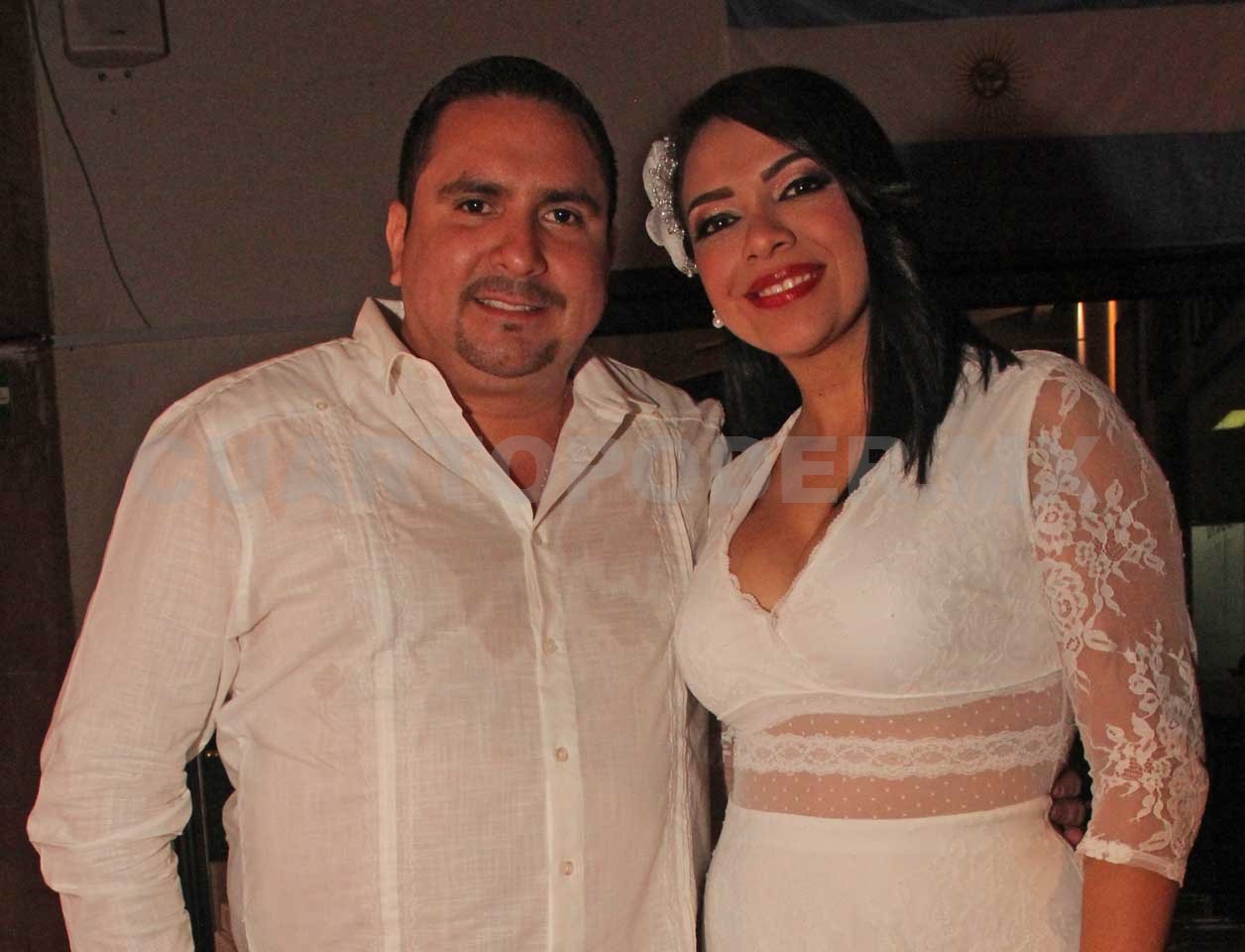 Caminaron juntos al altar