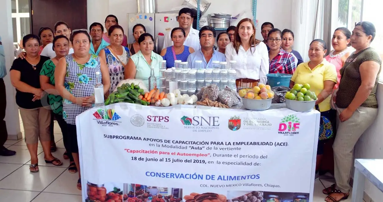“Capacitación para el Autoempleo” en Villaflores