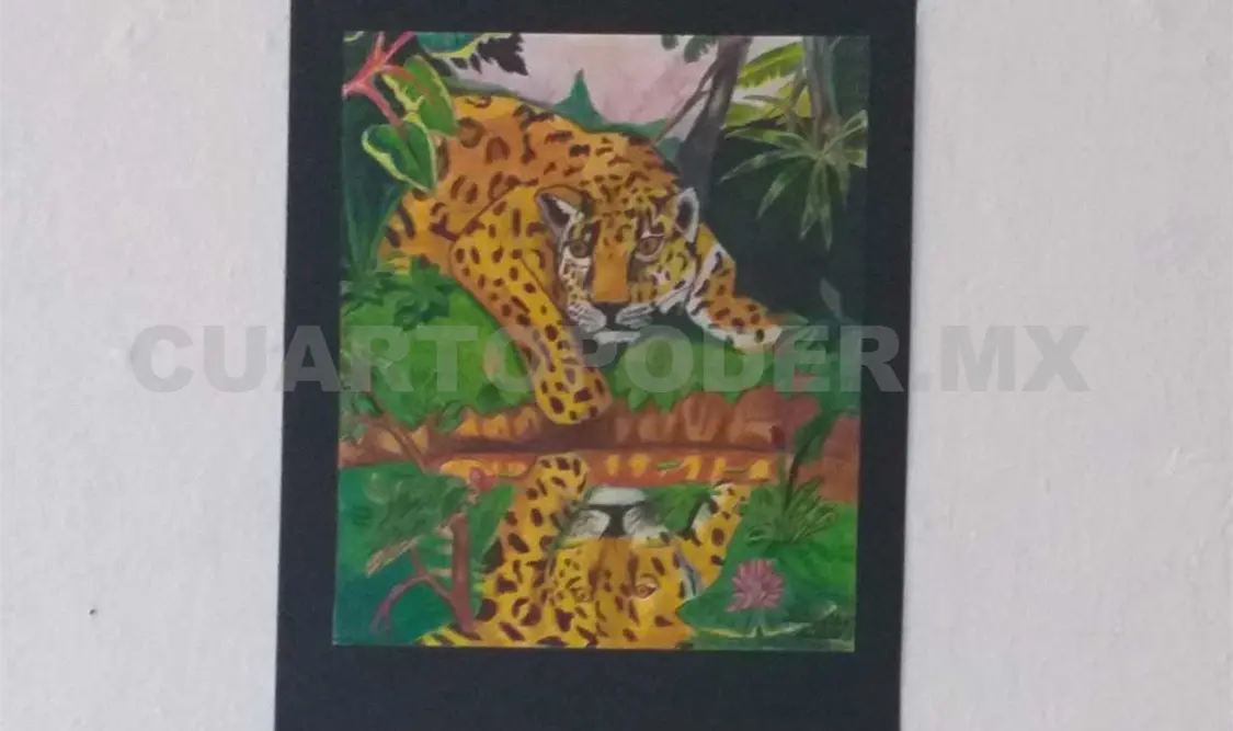 Niños comparten sus creaciones artísticas