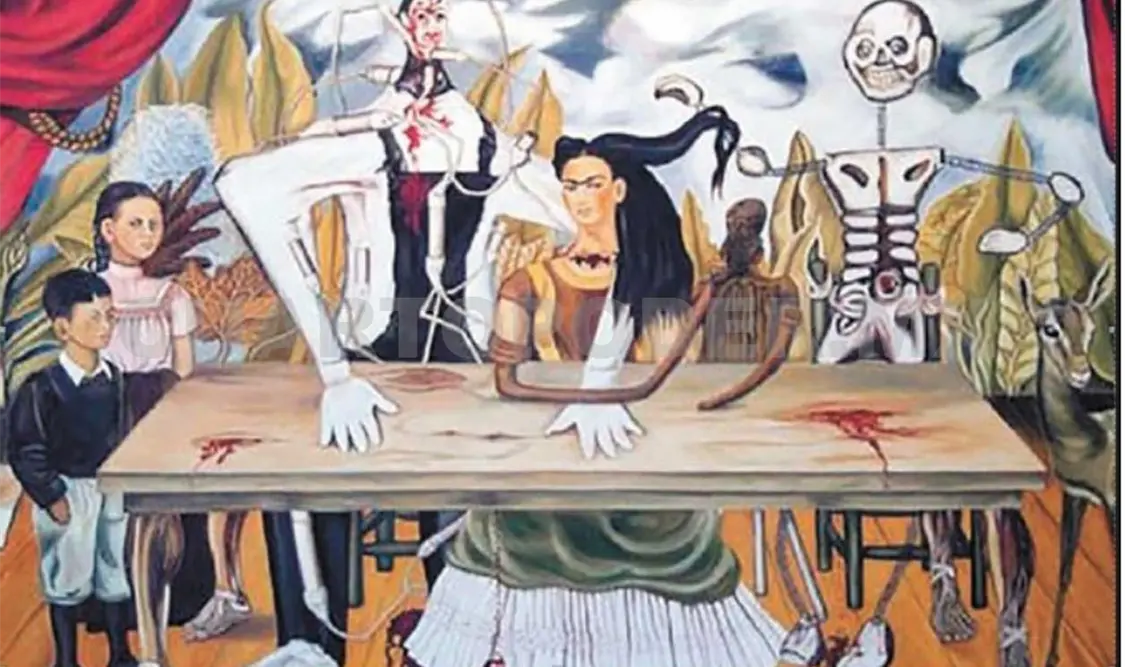 La mesa herida de la artista mexicana no estaba considerada en el patrimonio nacional. Cortesía