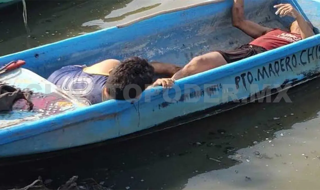 El doble asesinato fue descubierto el pasado 10 de Mayo en el ejido La Polka, municipio de Tonalá. CP