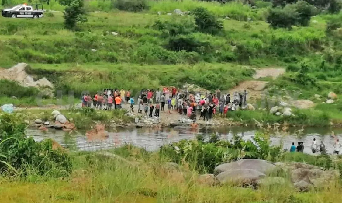 Se ahoga niña en el río