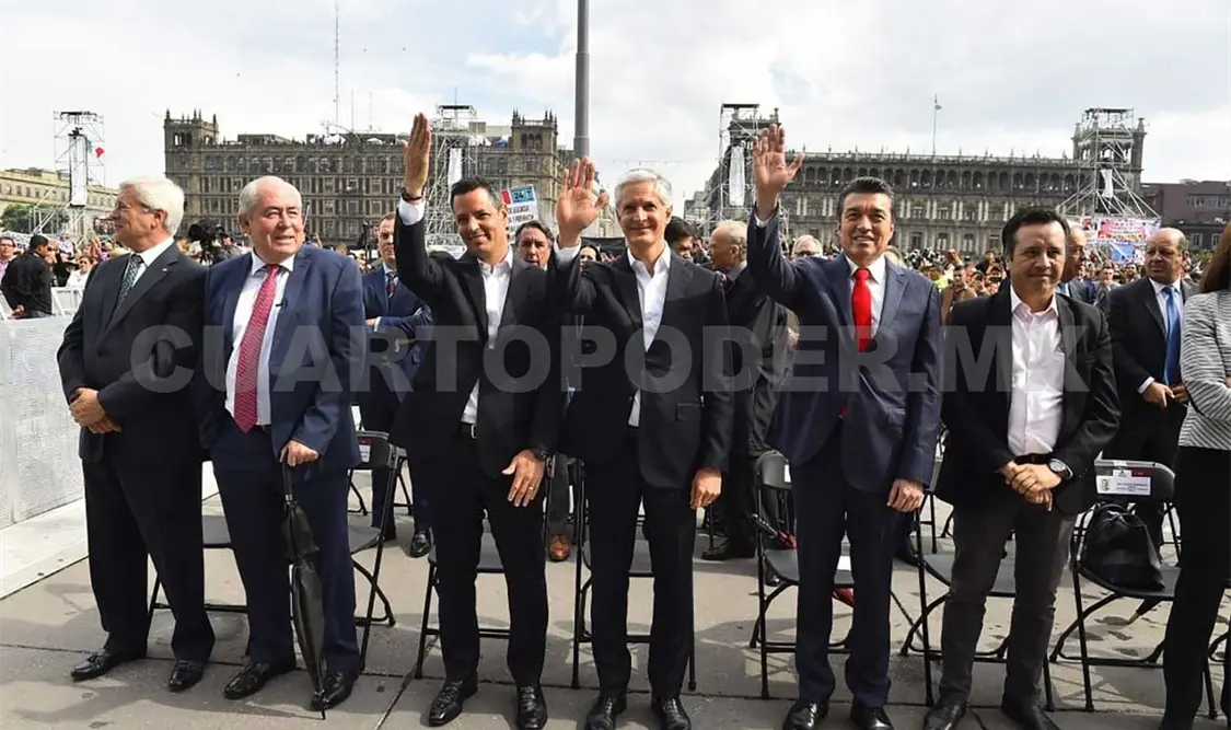 REC destaca firmeza de AMLO para sacar adelante al país