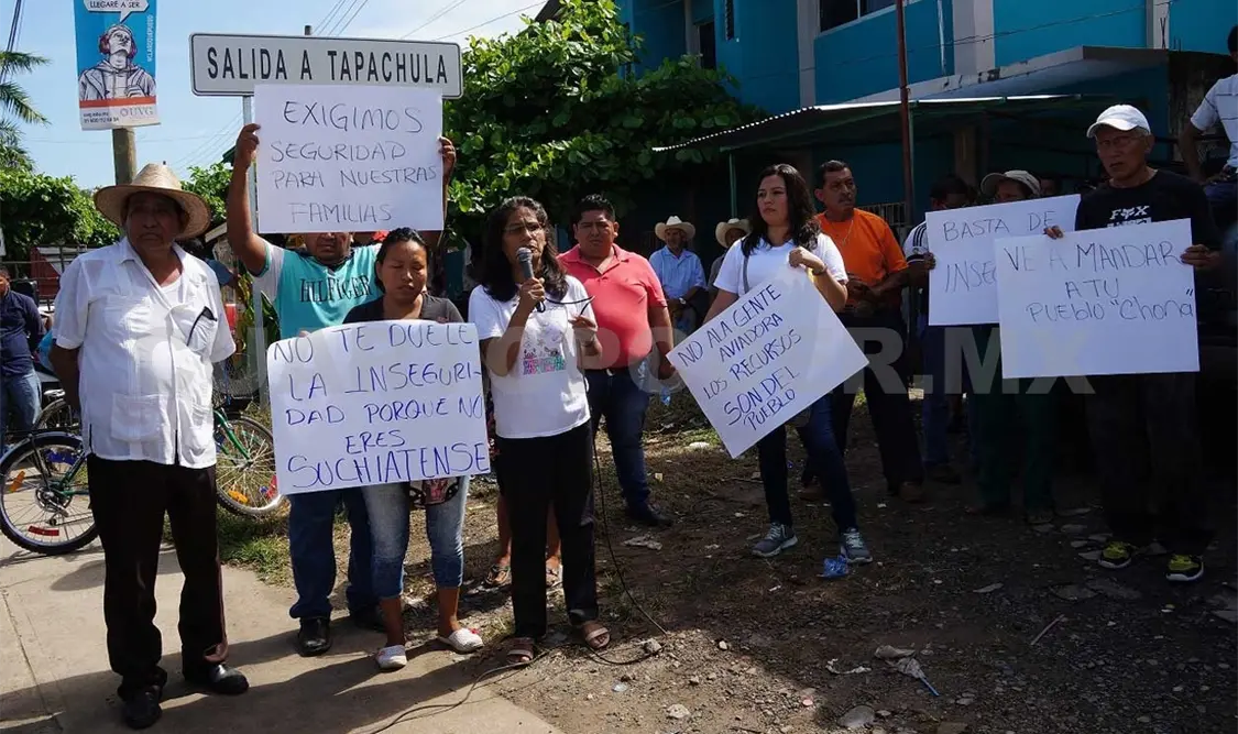 En Suchiate piden renuncia de alcaldesa