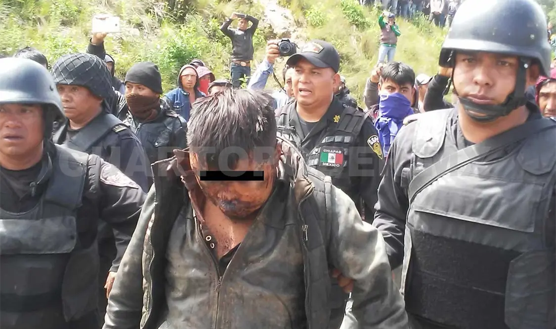 Entregan a la Fiscalía a presuntos homicidas