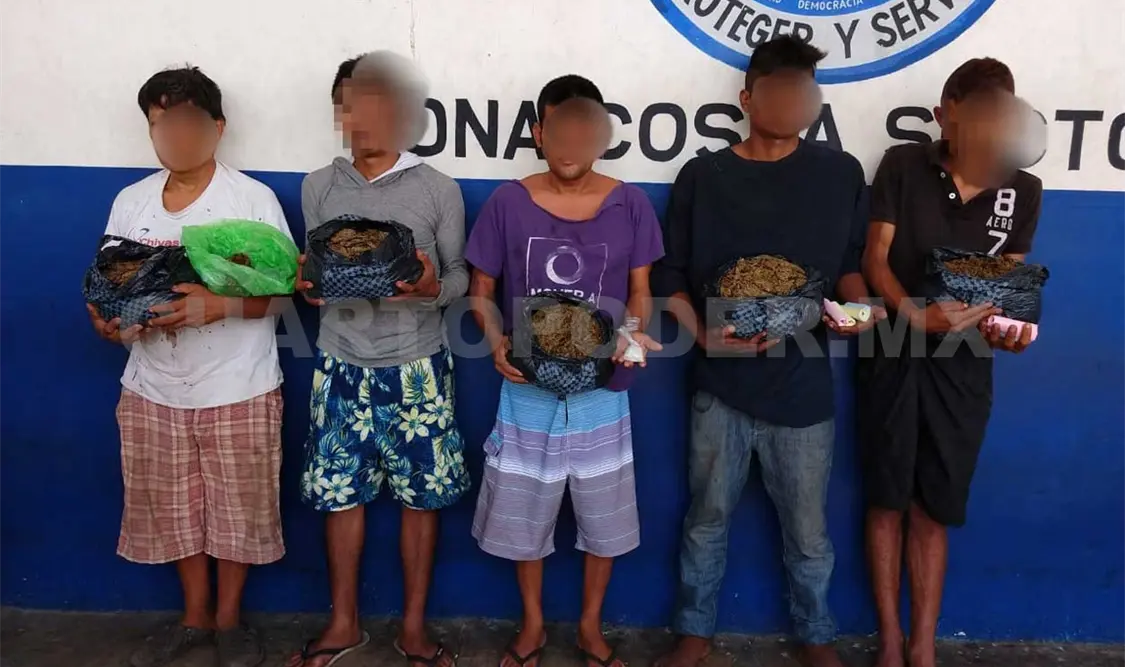Desmantelan banda de ladrones en Puerto Chiapas