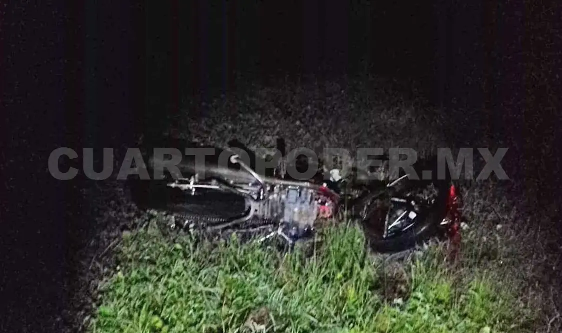 Muere motociclista arrollado por vehículo