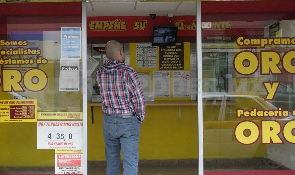 Las casas de empeño establecidas y con registro son lugares seguros para los usuarios. CP