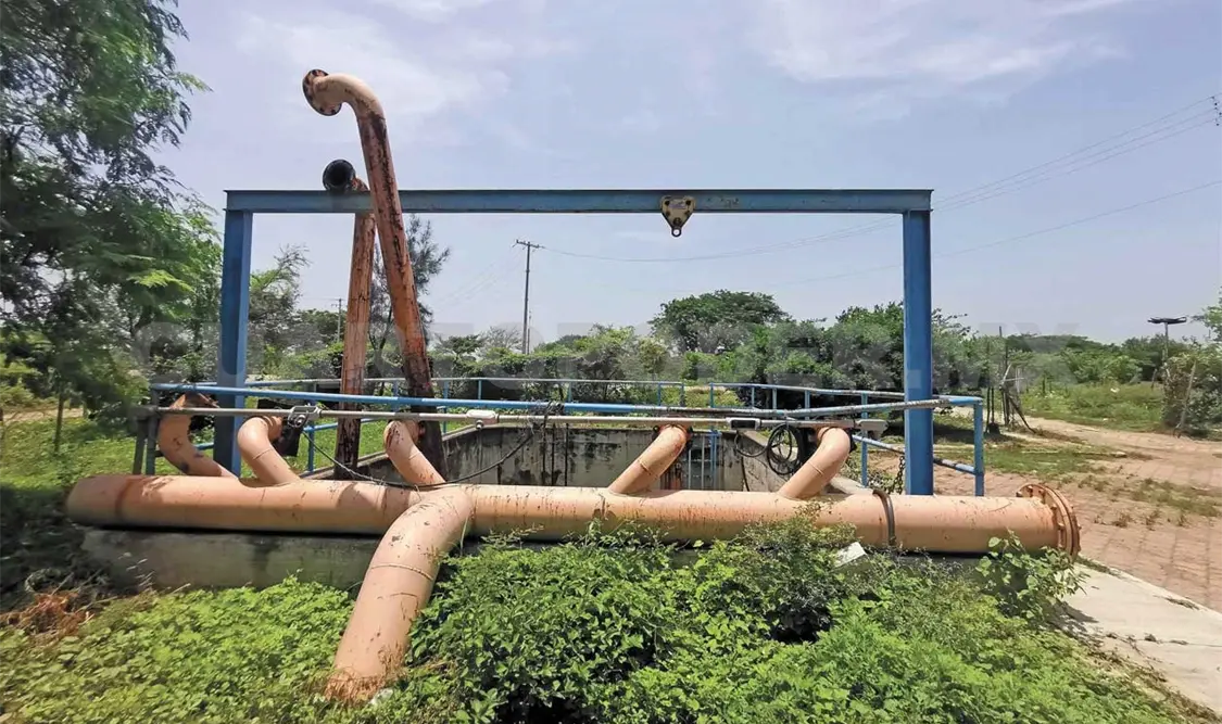 Corredor Interoceánico en un lugar sin drenaje