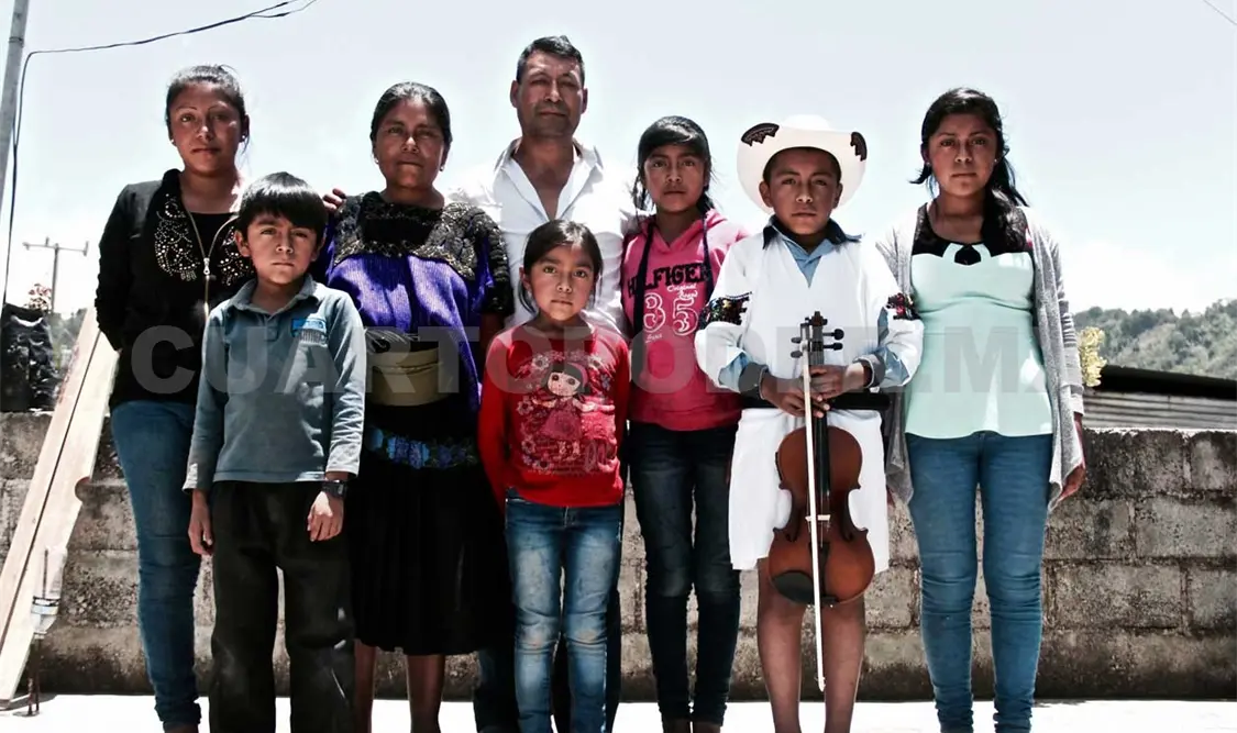 Pedro y su amor por el violín