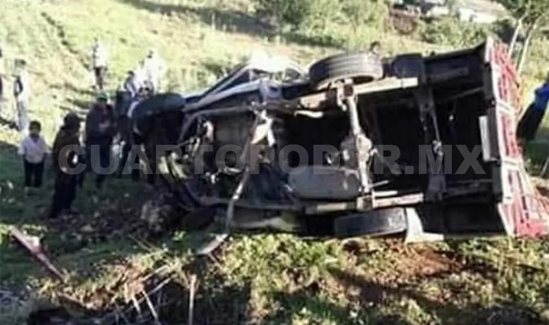 Sube a cinco muertos por el accidente en San Juan Chamula