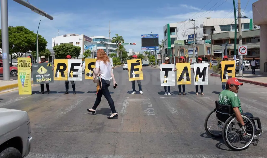 Promueven el respeto al peatón y al ciclista