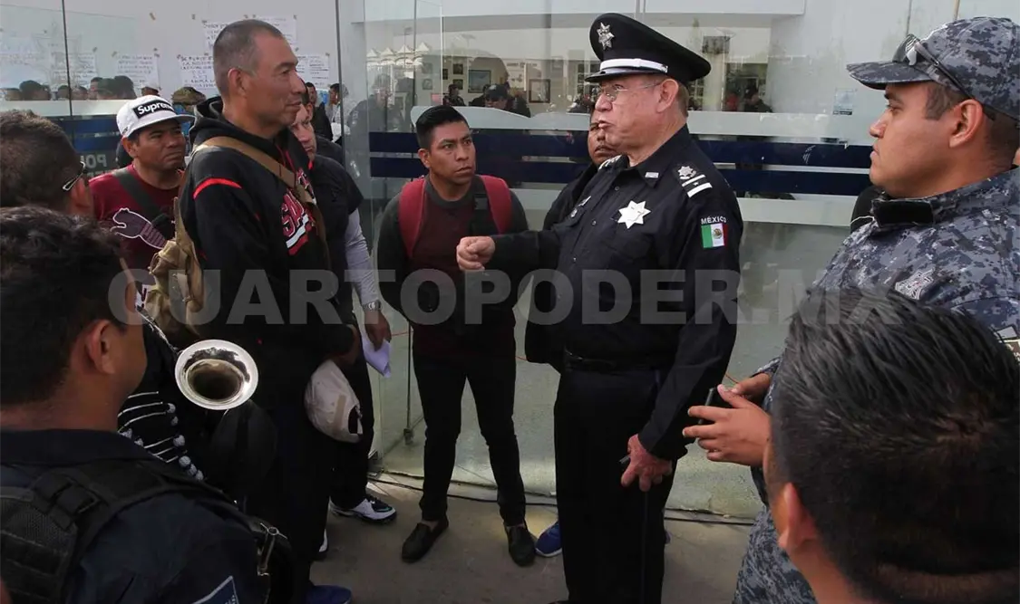 Acuerdan 13 puntos con Policía Federal