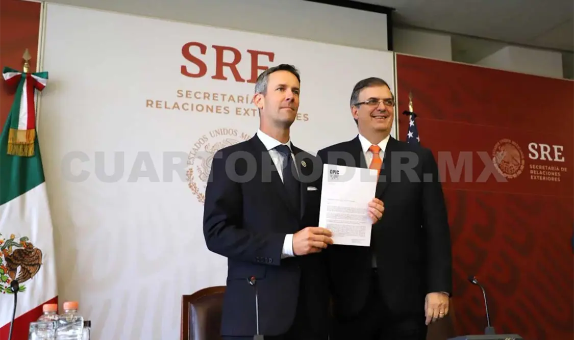 México y EUA firman cartas para buscar inversión