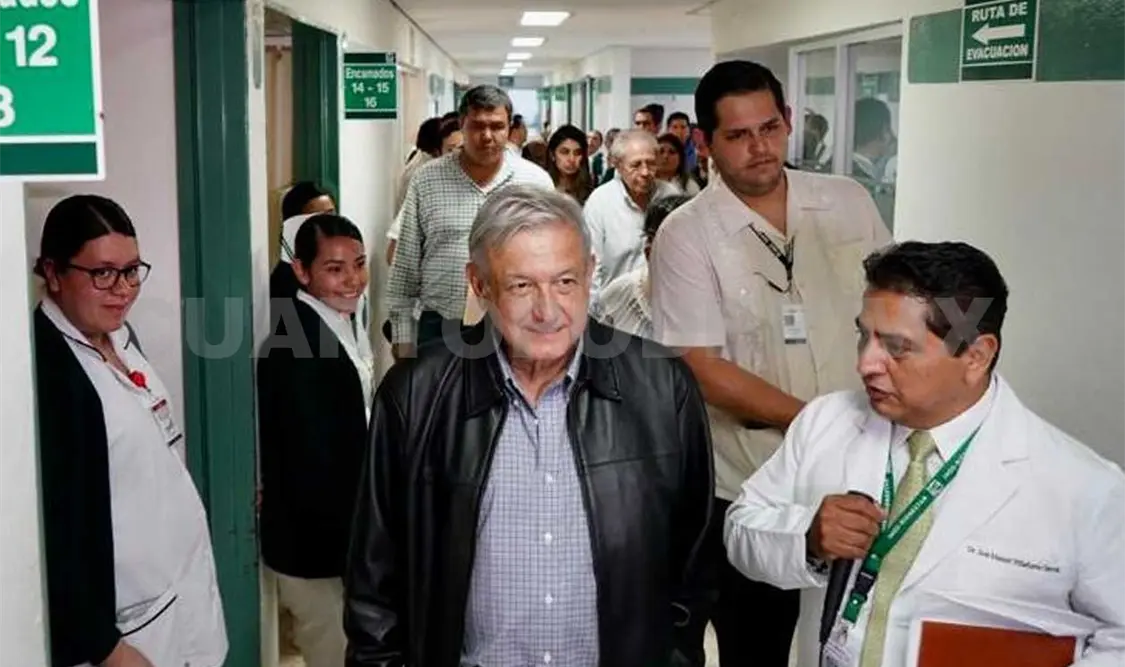 El presidente respaldó a la oficial mayor de la SHCP y le pidió que aguante las presiones y amenazas. Presidencia