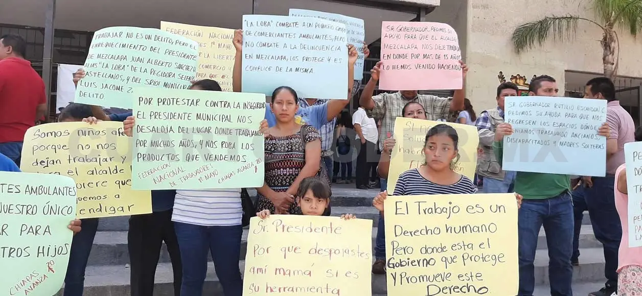 Trabajadores informales advierten con inmolarse