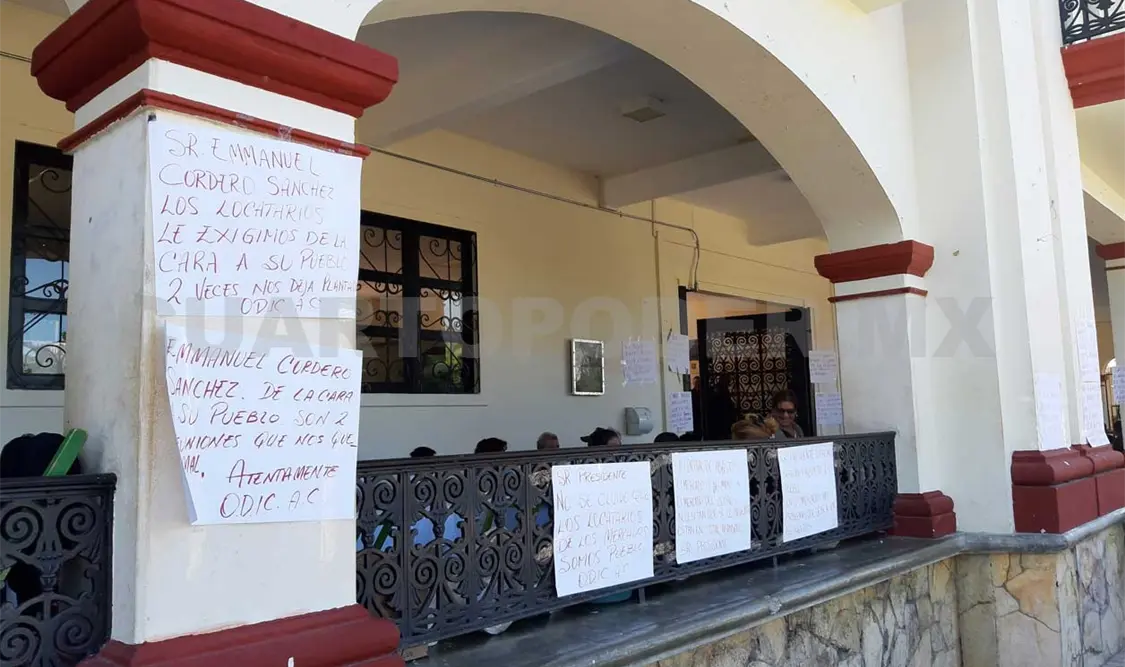 Comerciantes acusan a alcalde de negligencia