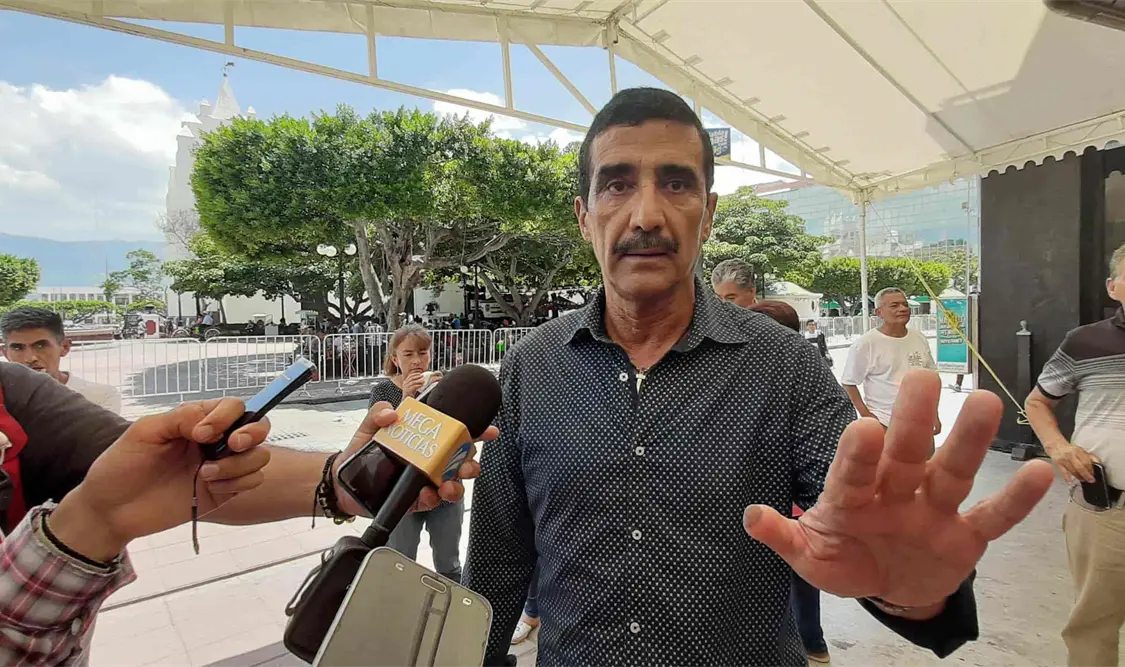 Francisco Rojas habló sobre la seguridad en Tuxtla Gutiérrez. Adolfo Abosaid / CP