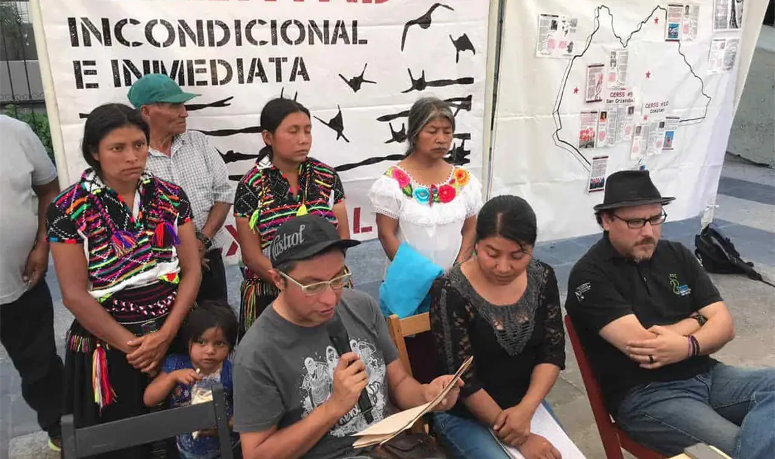 Familiares realizaron un ayuno. Andrés Domínguez / CP