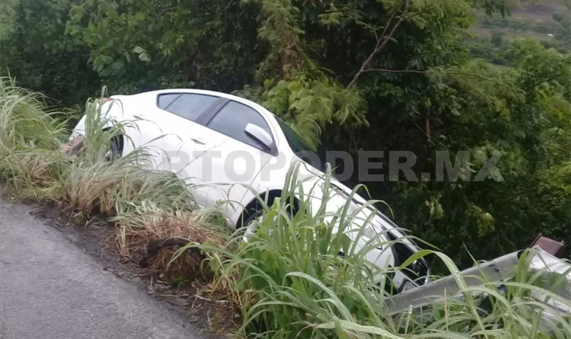 Iba rumbo a Suchiapa y salió de la carretera
