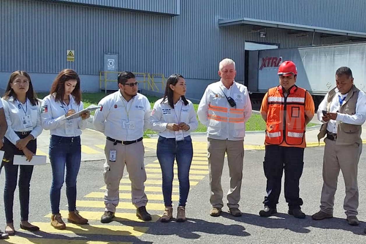 Realizan Simulacro De Fuga De Amoniaco