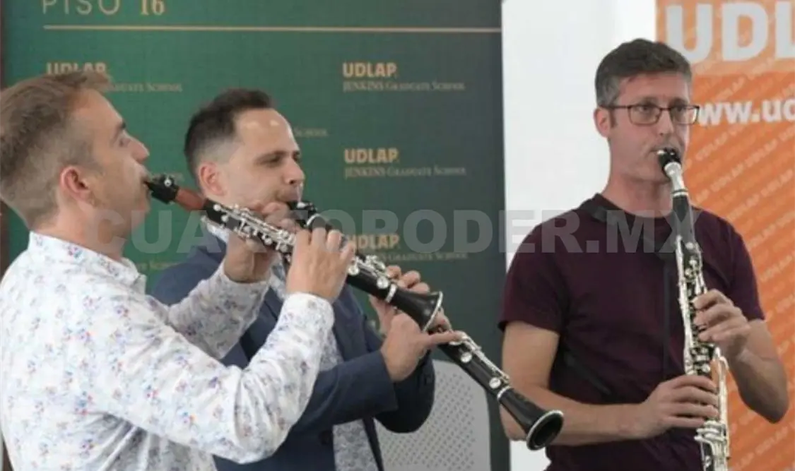 Integrantes del Barcelona Clarinet Players. Cortesía