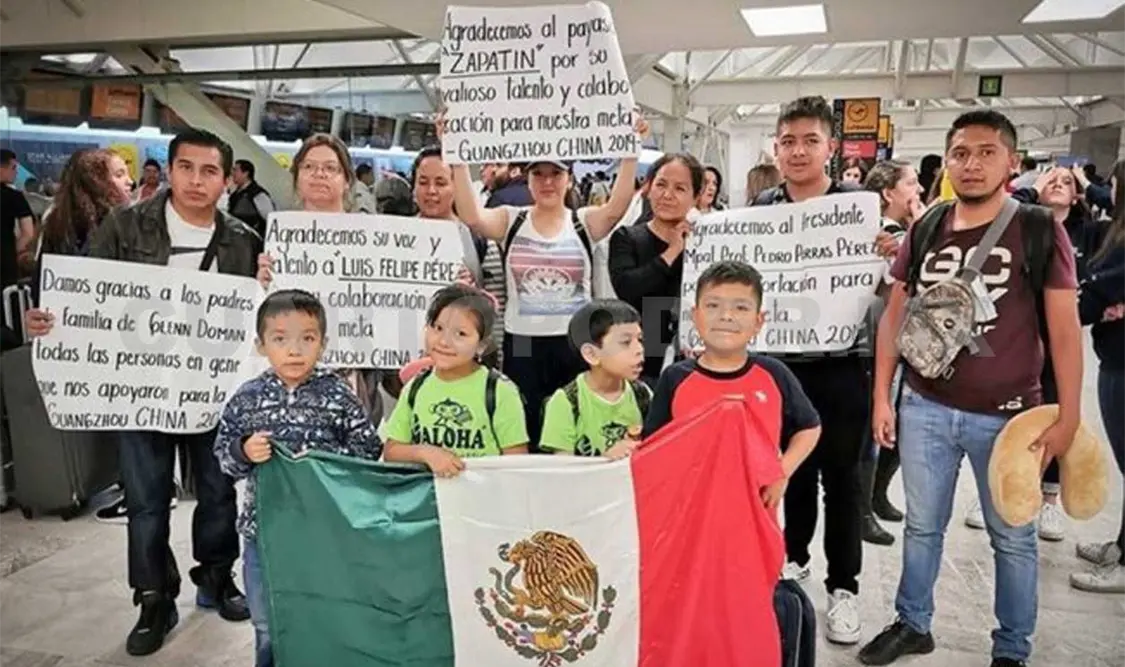 Los infantes regresaron al país con los tres primeros lugares del concurso. Agencias